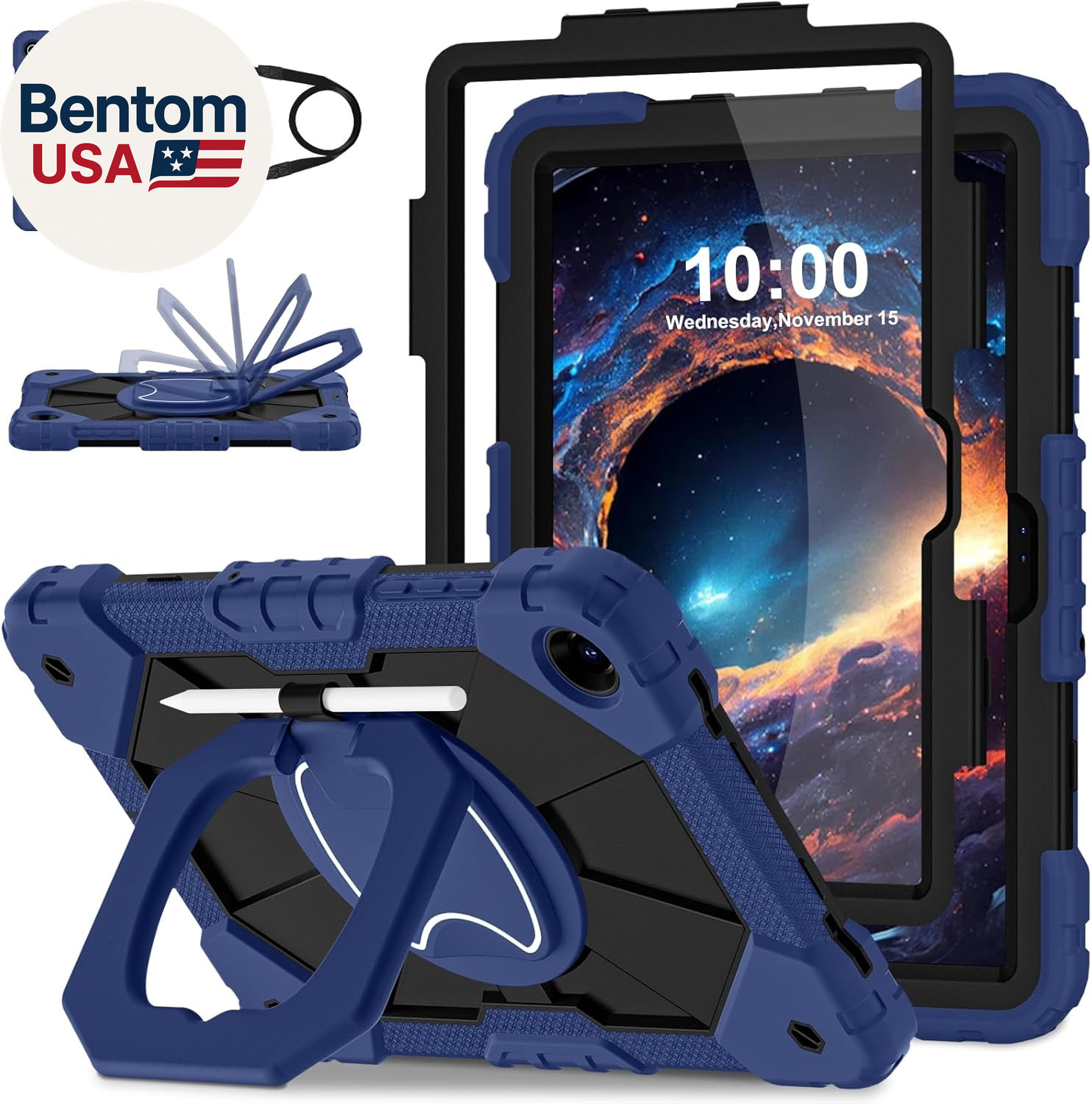 Case for Galaxy Tab A11 Plus/A9 plus 11 Inch,Shockproof Cover for Samsung Tablet