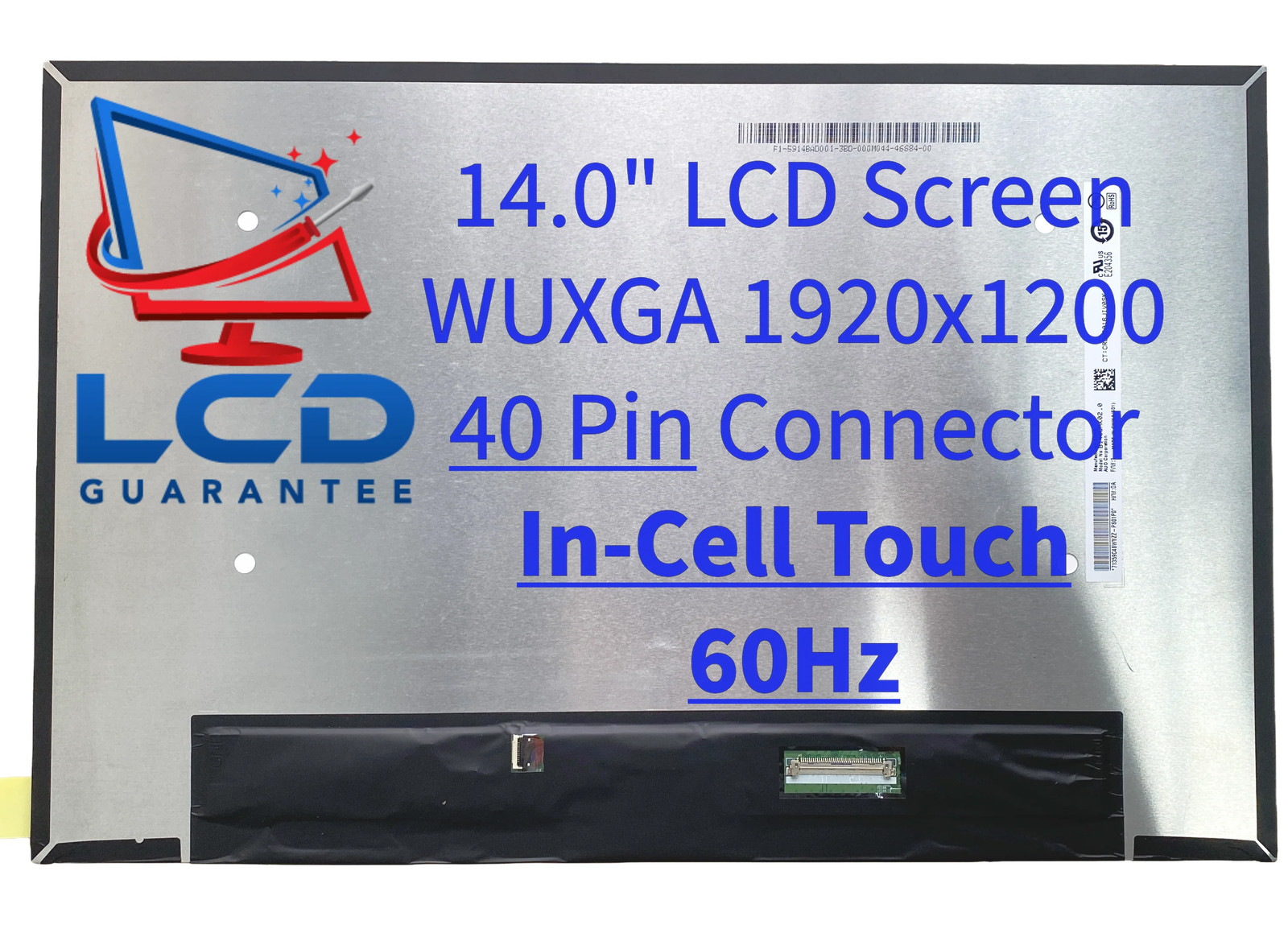 Acer Chromebook Plus NX.KP9AA.002 14" WUXGA 60Hz In-Cell Touch Laptop LCD Screen