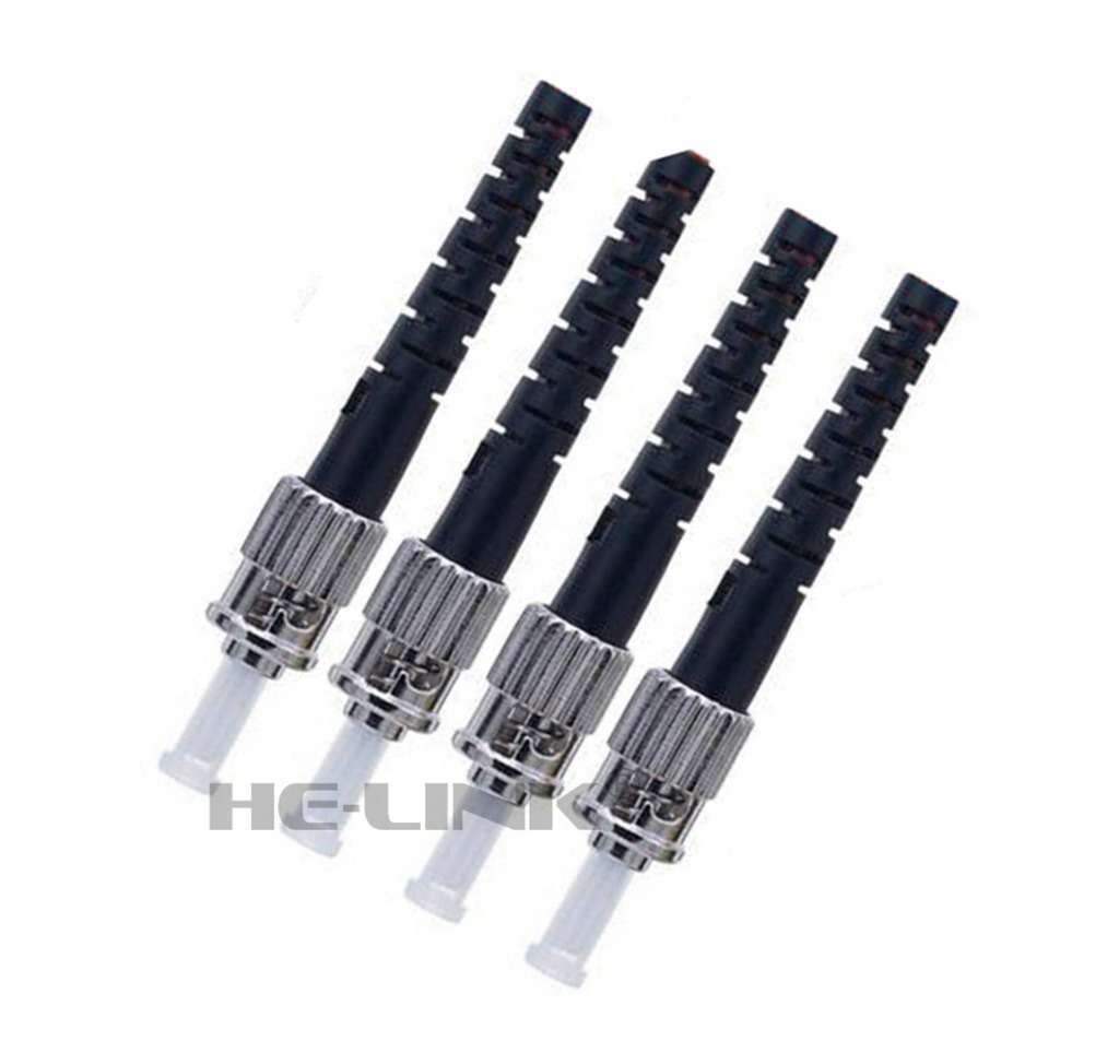170M ST-ST Outdoor Armored 10G OM3 MM 4 Strands Fiber Patch Cord