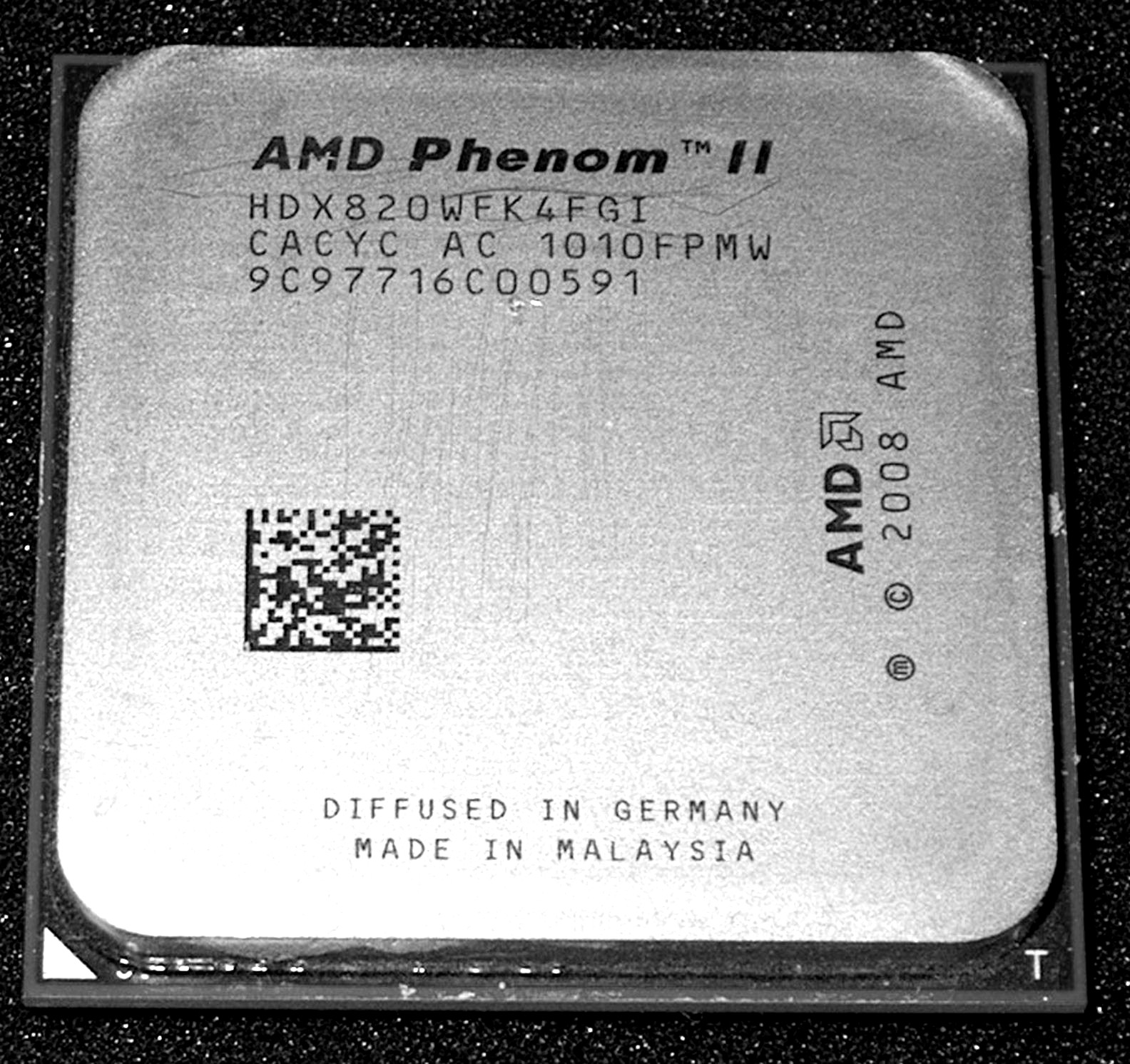 AMD Phenom II X 4  2.8GHz 820 Quad-Core Processor, HDX820WFK4FGI, AM3