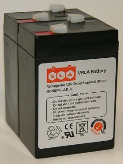 6V 4.5AH SLA Battery Replacement for Long Way LW-3FM4.5B - 2 Pack