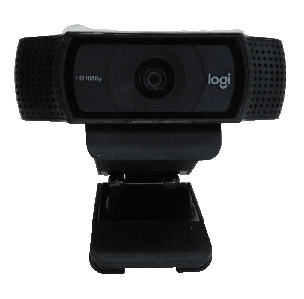 Logitech Logi HD 1080p USB Webcam VU0060 - With Adjustable Desk Mount - USB Port