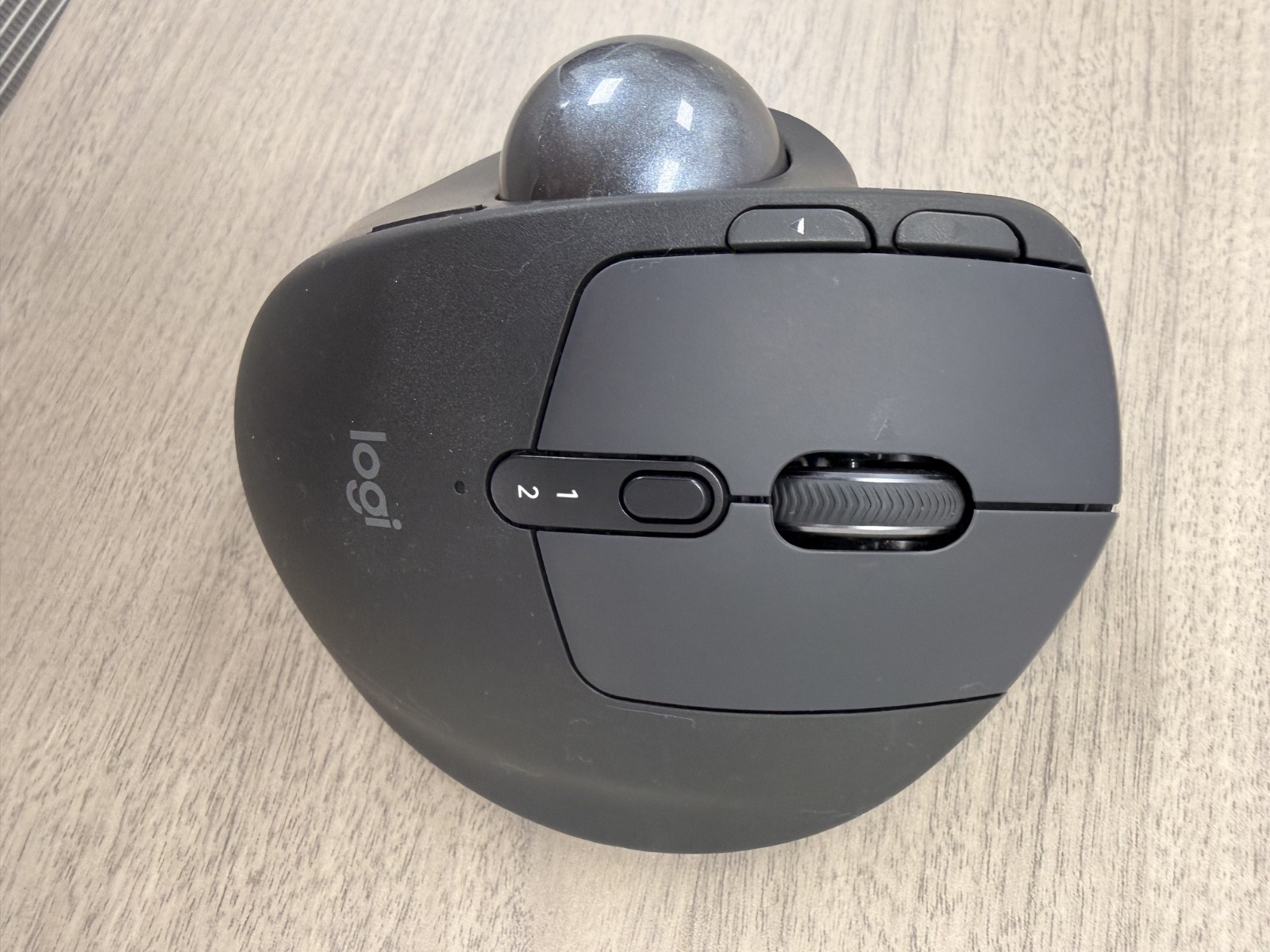 Logitech MX Ergo Wireless Bluetooth Trackball Ergonomic Mouse M-R0065 TESTED