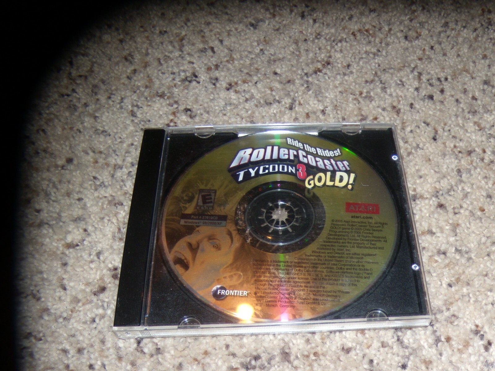 Rollercoaster Tycoon 3 Gold (PC, 2005) Game