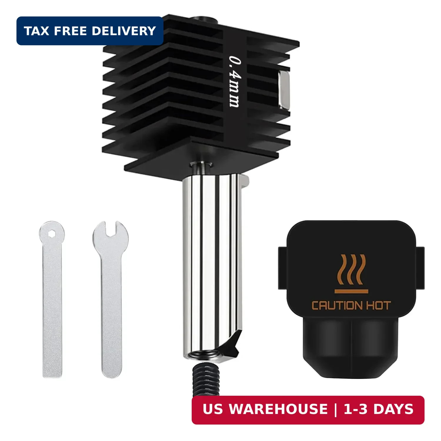 Durable 0.4mm Hotend Kit for Bambu Lab A1 Series Enhanced Printing Quality