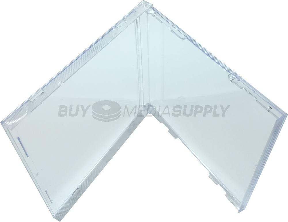 10.4mm Standard CD Jewel Box Replacement (No Tray) Lot
