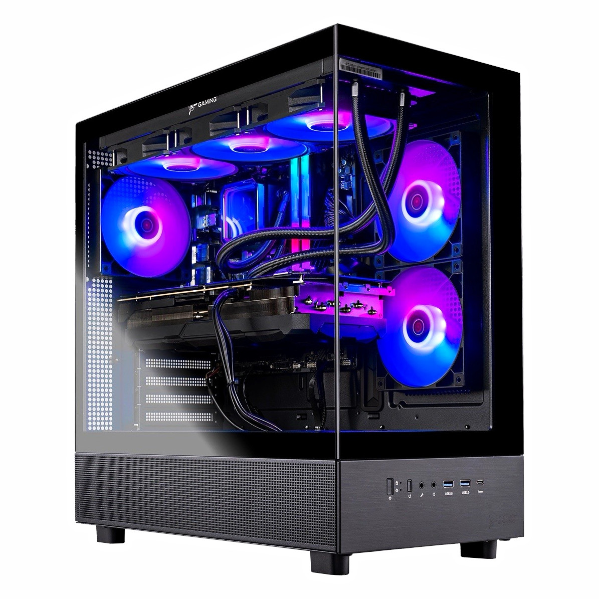 Skytech Gaming Azure 3 Gaming PC R7 9700X RTX 4060 16GB 1TB SSD Win11