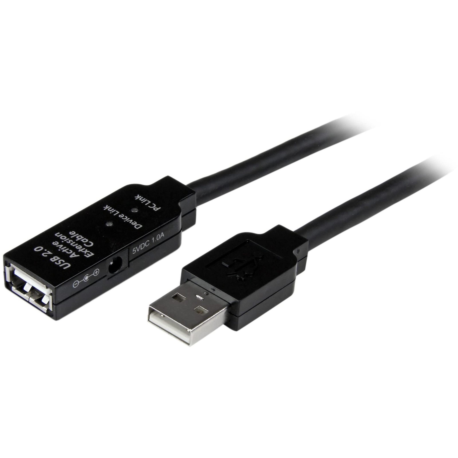StarTech.com 5m USB 2.0 Active Extension Cable M/F - 5 meter USB A Male to USB A