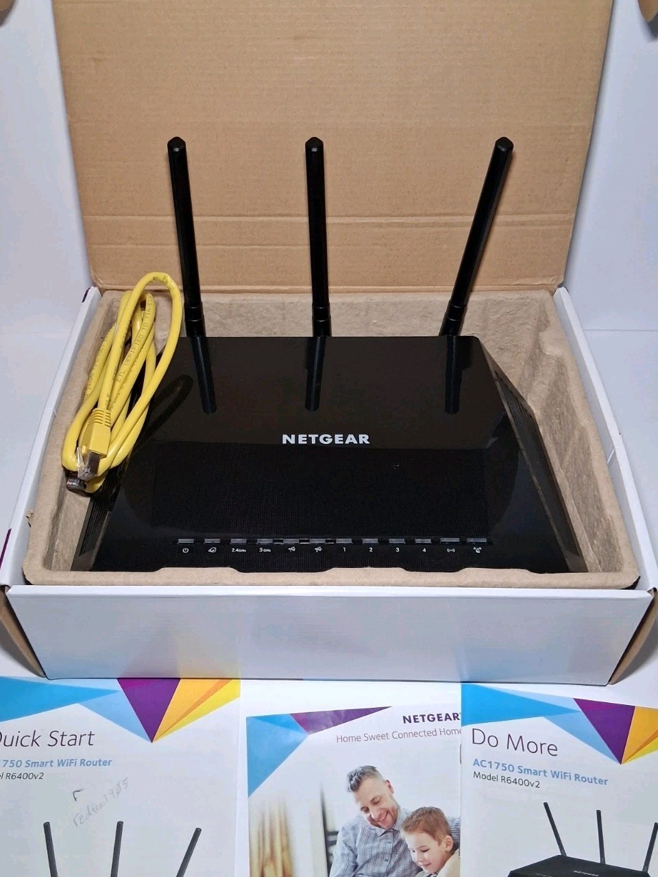 Netgear AC1750 Smart WiFi Router R6400‑100NAS - Gigabit