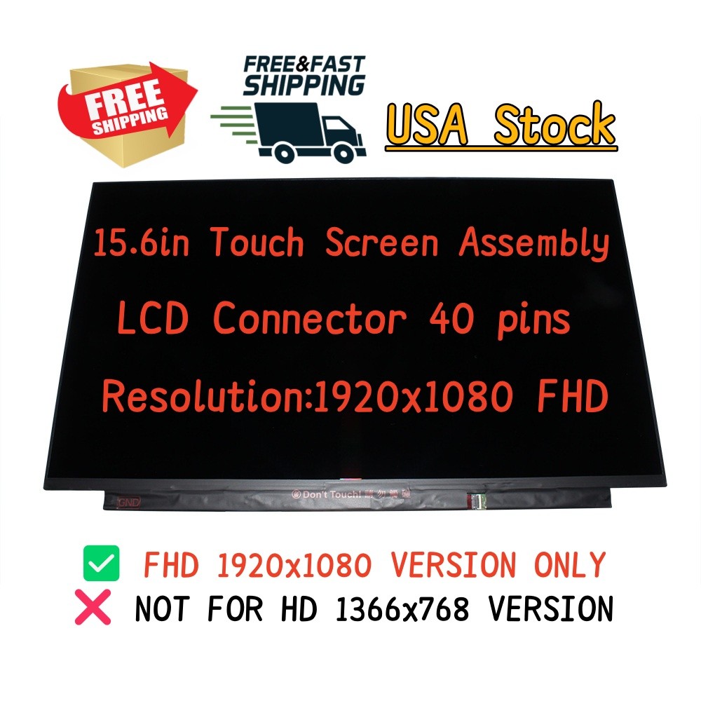 HP L29684-001 OnCell Touch laptop LED LCD Screen FHD 1920x1080 Display 15.6in