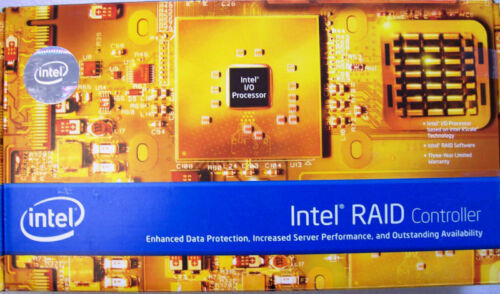  Intel SRCSAS144E 8-Port SATA/SAS PCI-E RAID Controller New Retail Box