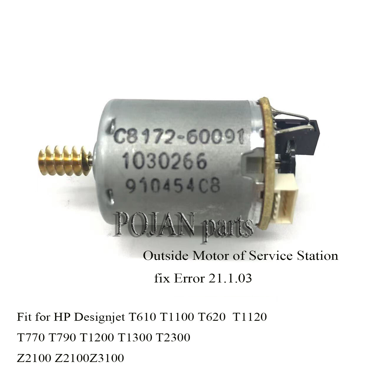 CH538-67040 Service Station Motor for HP DJ T610 T1100 Z3200 T790 T770 21.1.03