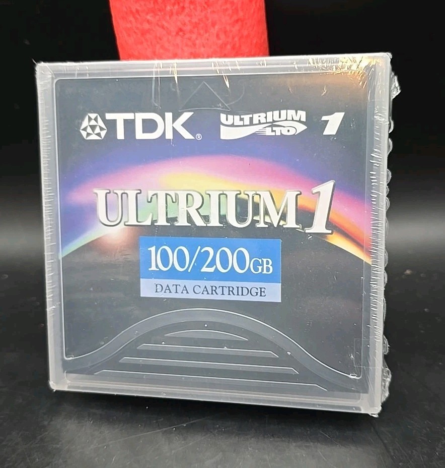 TDK Ultrium LTO1  LTO-1   100GB 200GB Tape Data Cartridge NEW Sealed