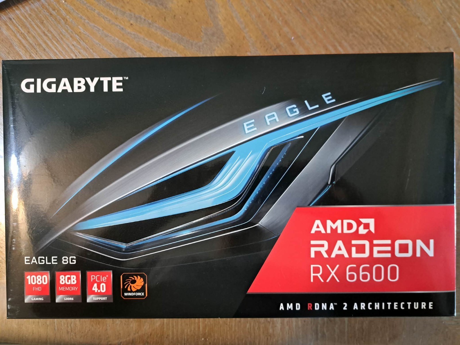 GIGABYTE Radeon RX 6600 EAGLE 8GB GDDR6 Graphics Card