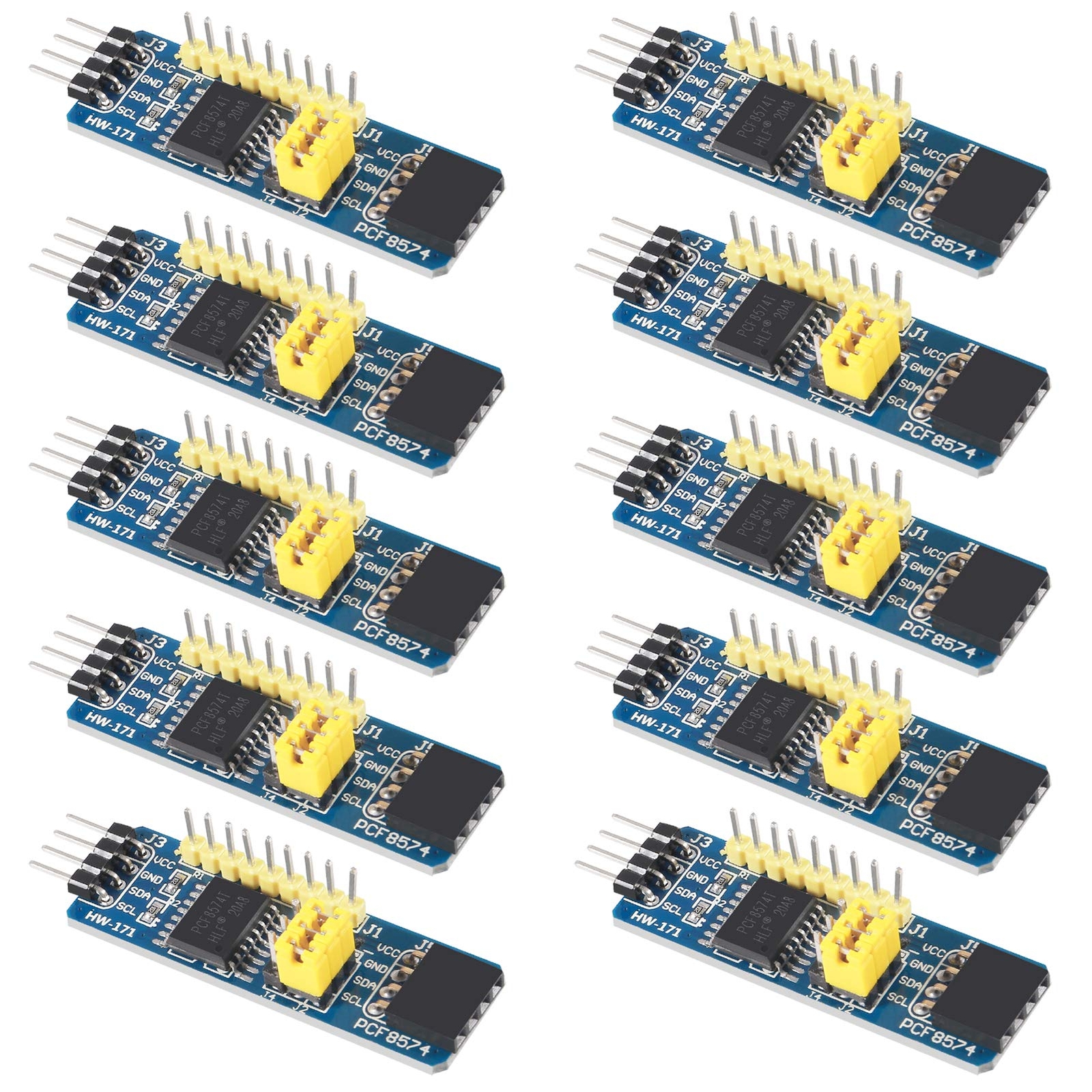 10pcs PCF8574 IO Expansion Board I/O Expander I2C-Bus Evaluation Development ...