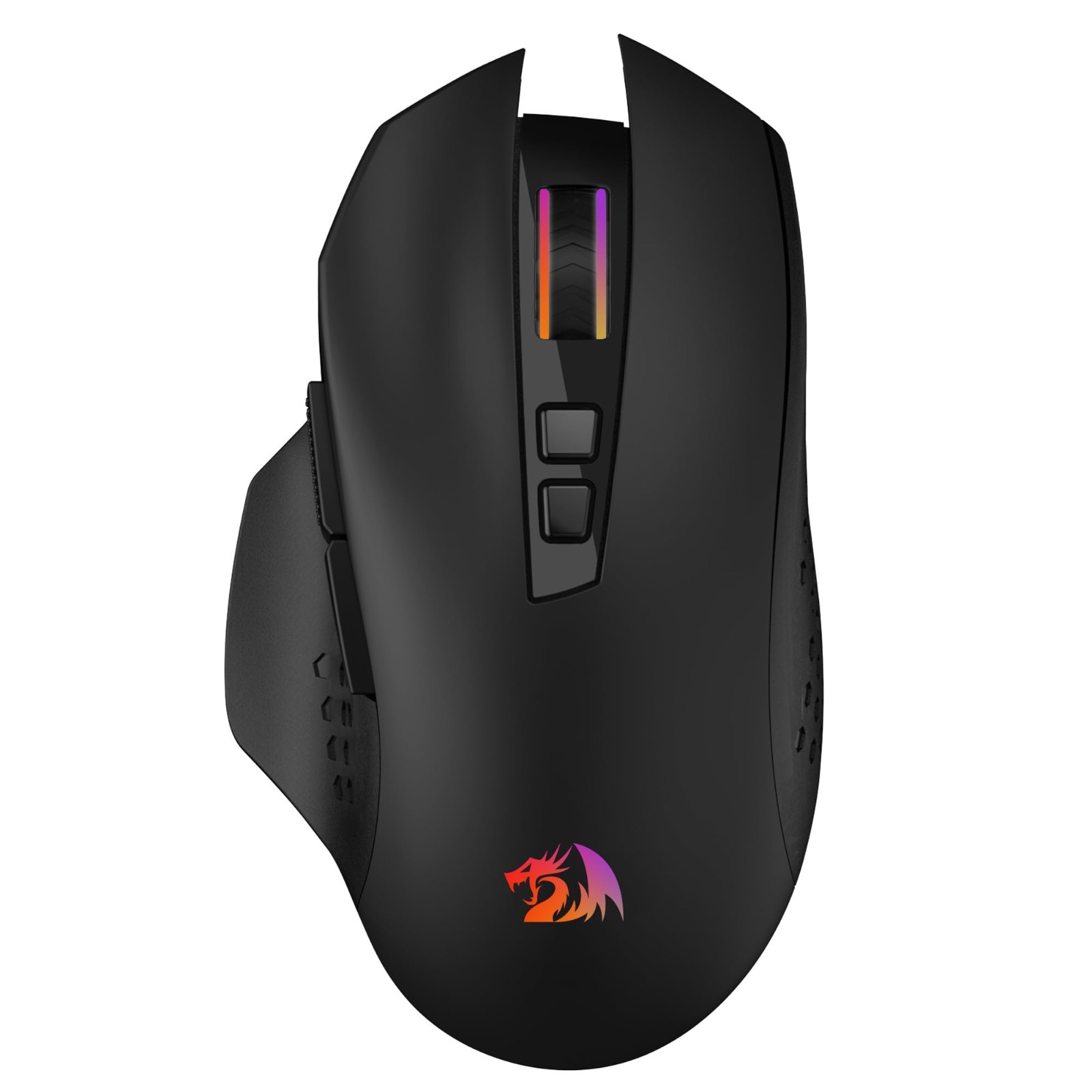 Redragon M656 MAX 3-Mode Wireless Gaming Mouse Rechargeable Black  w/ RGB