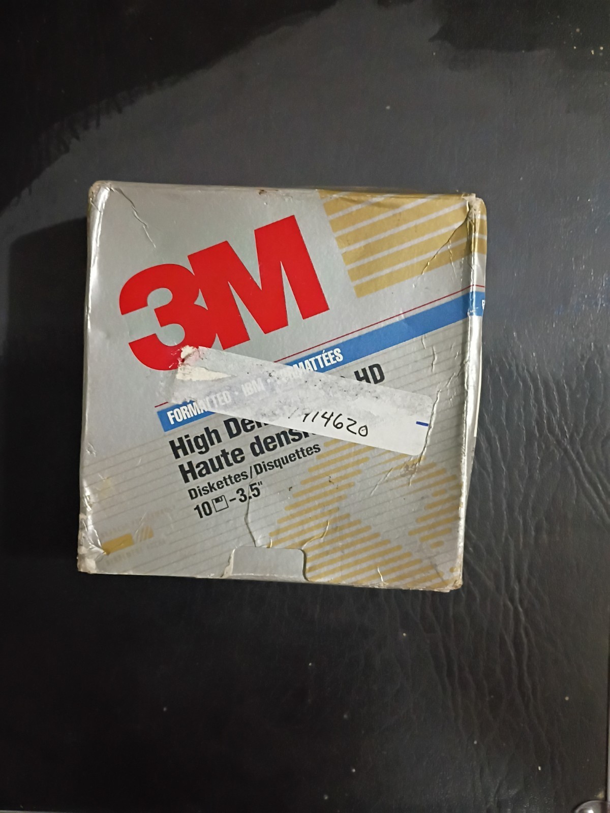 Vintage 10 3M IBM Formatted High Density DS HD 3.5 inch Diskettes New Sealed