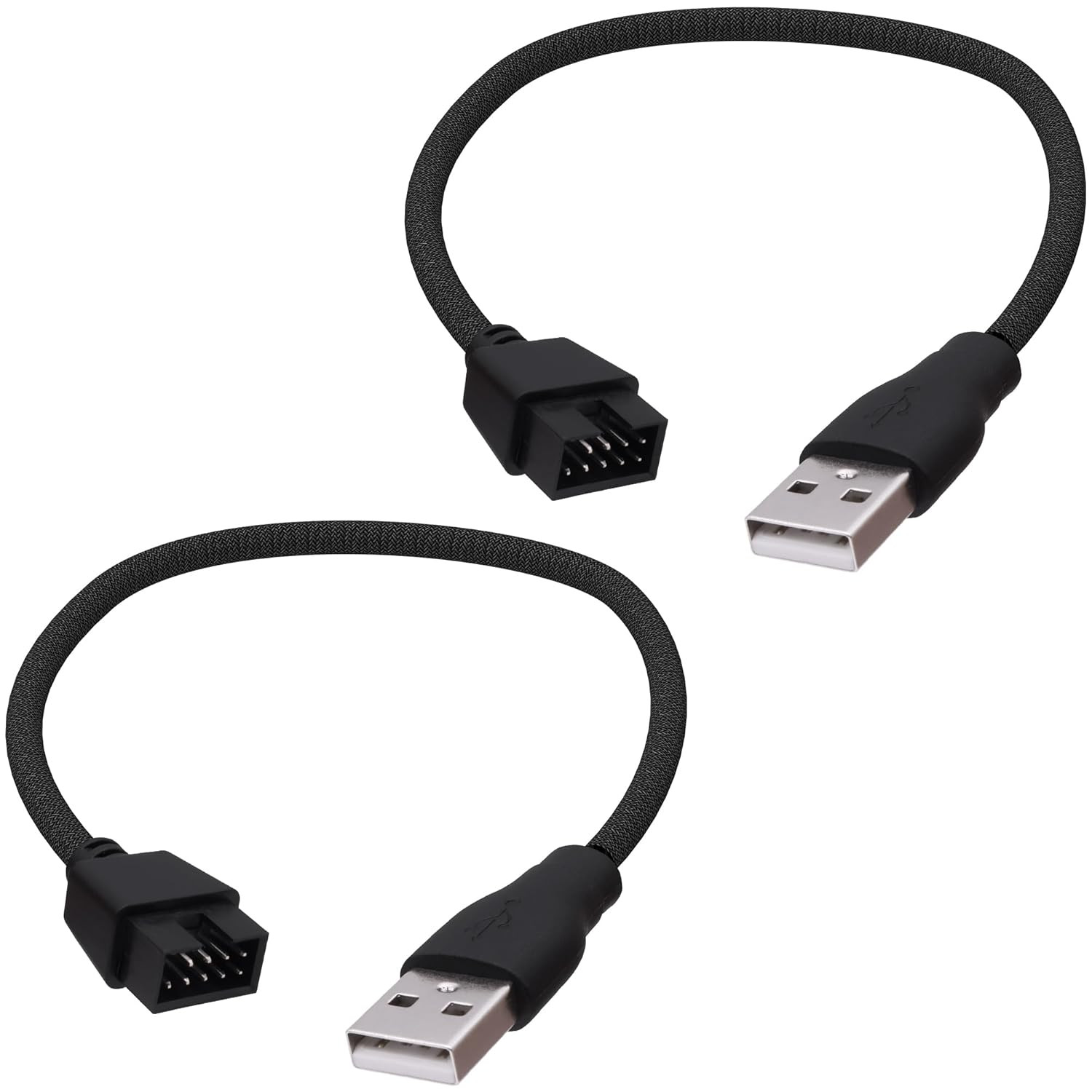 USB 2.0 to 9Pin Motherboard Header Adapter Extension Cable -20Cm