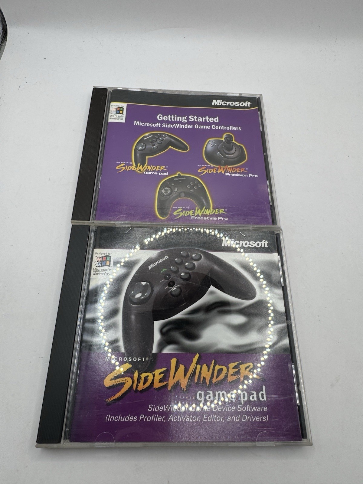 Microsoft SIDEWINDER Game Controller Software 3.0 Driver PC CD-ROM Windows® 98