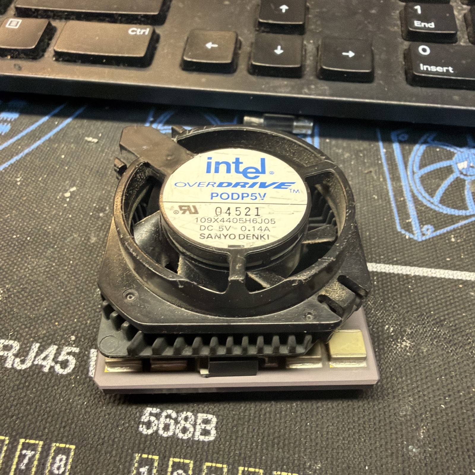 Intel Pentium OverDrive PODP5V83 83MHz Upgrade for Socket 3 486 V2.1