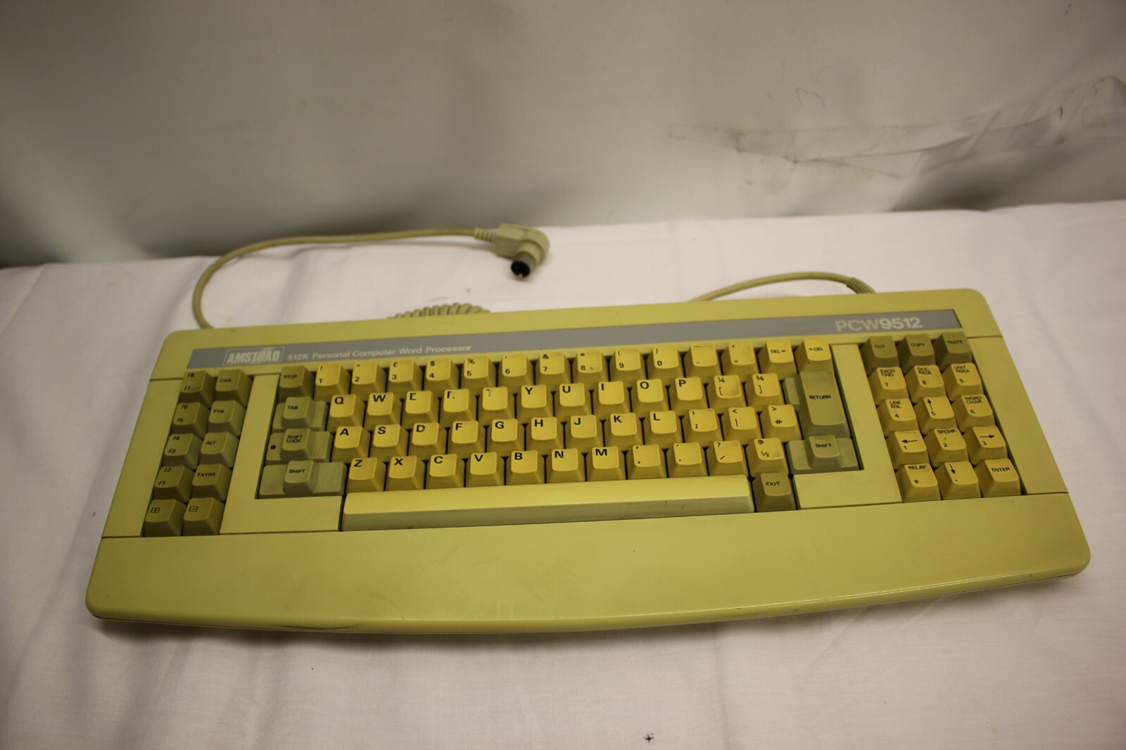 AMSTRAD PCW 9512 KEYBOARD 512K PERSONAL COMPUTER WORD PROCESSOR KEYBOARD 