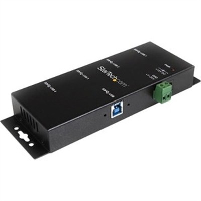 StarTech-New-ST4300USBM _ STARTECH 4 PORT INDUSTRIAL USB 3.0 HUB MOUNT