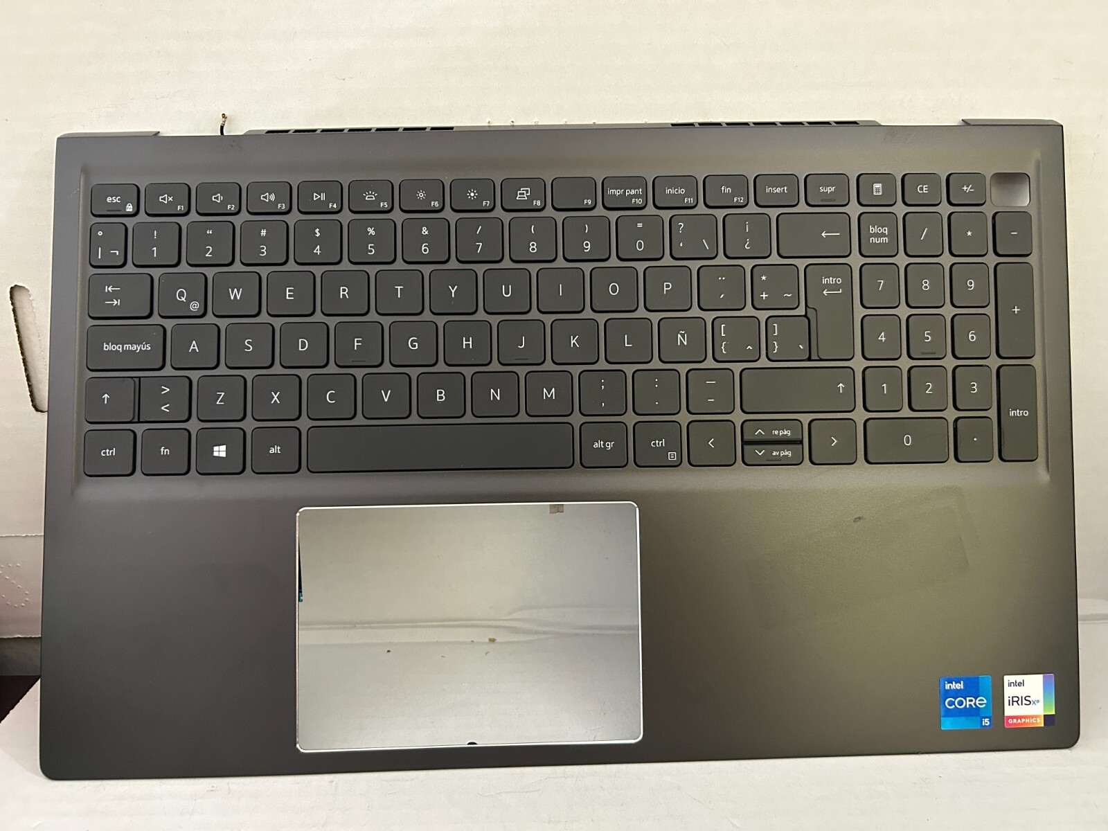 OEM Dell Inspiron 15Pro 5510 5515 15.6" PALMREST SPANISH BACKLIT KEYBOARD 89XWN