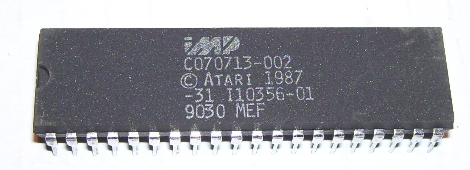 NEW Atari 520 1040 ST STFM Mega Computer IMP C070713-002 Video Shifter Chip IC