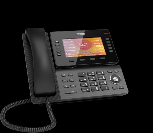 Snom D815W IP Phone – 5” Color Display, 10 LED Keys, Gigabit Ethernet, and Wi-Fi