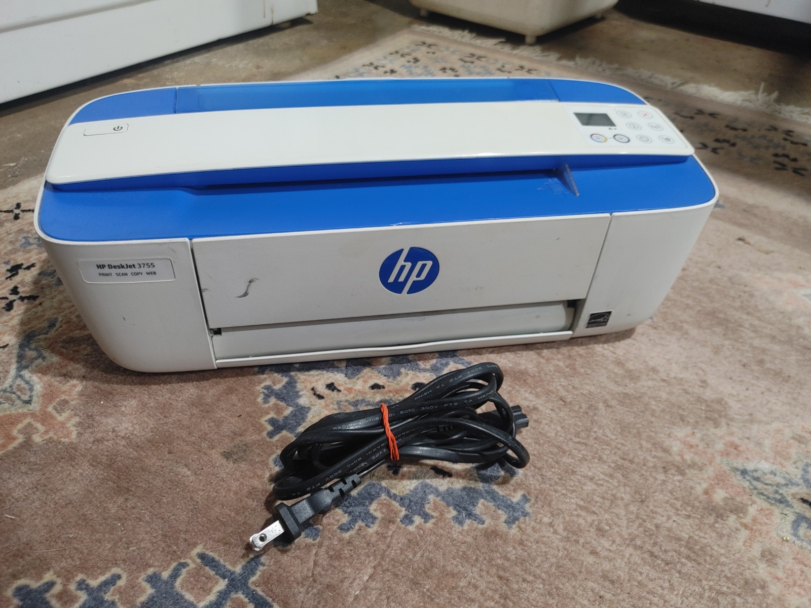 HP Deskjet 3755 SDGOB-1621 Compact All-in-One Wireless Thermal Inkjet Printer