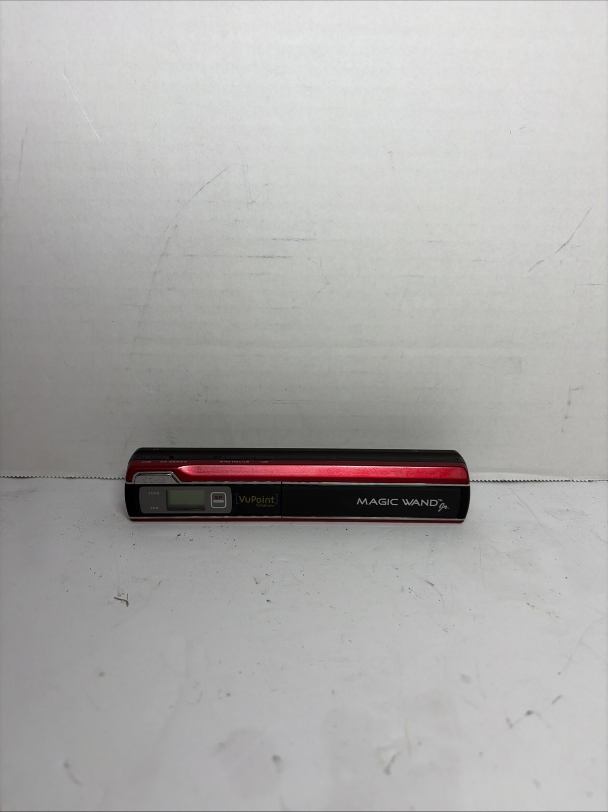 Vu Point Magic Wand Portable Scanner JR Red No Cords