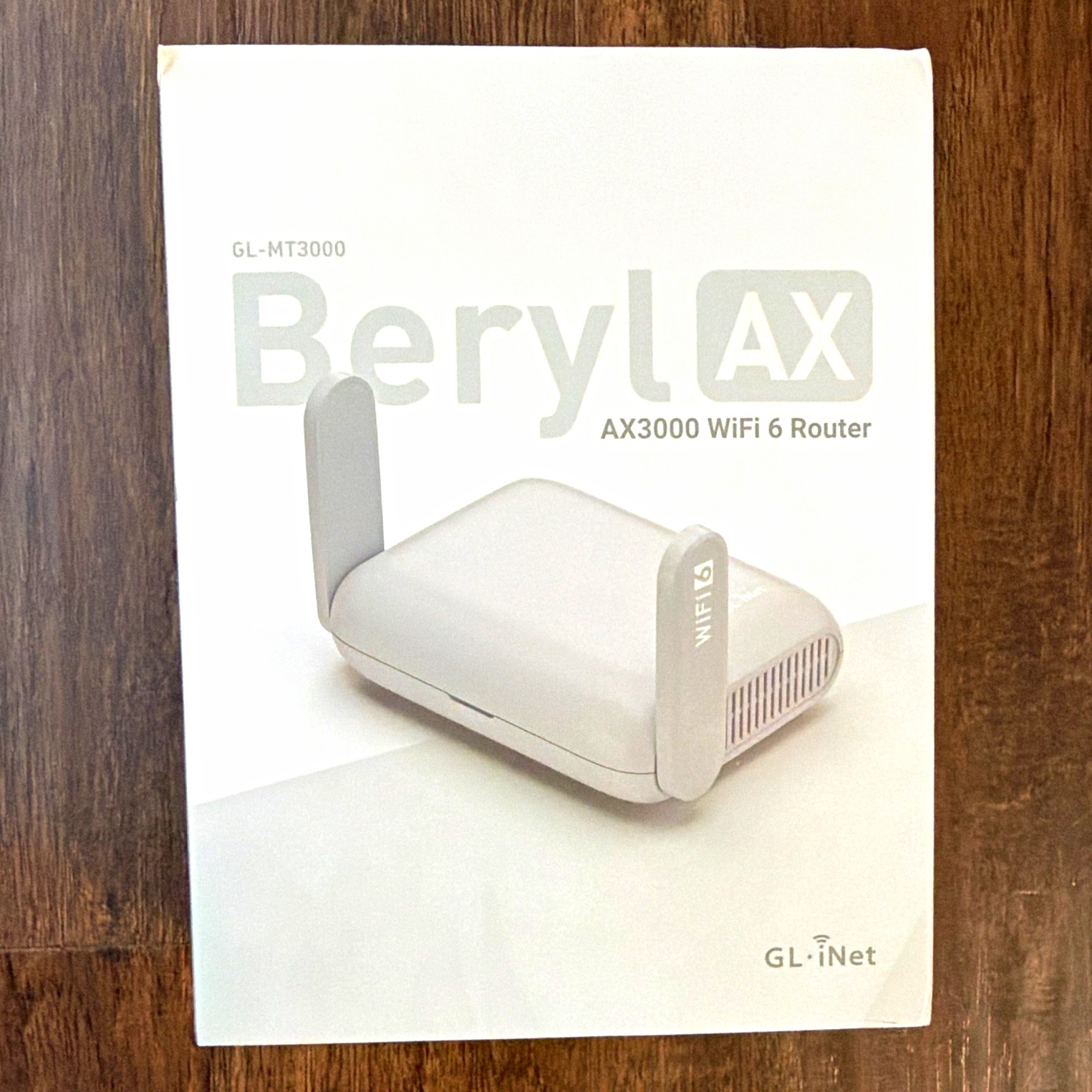 GL.iNet GL-MT3000 Beryl AX White AX3000 WiFi 6 802.11ax Router