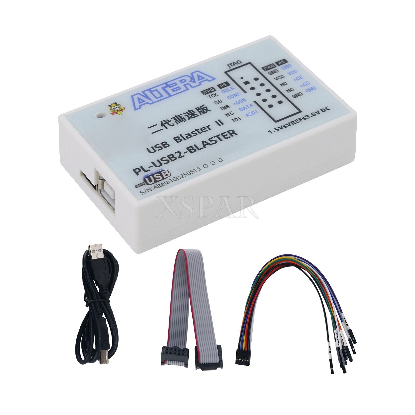 PL-USB2-BLASTER USB Blaster II FPGA Download Cable USB Blaster Type-C Data Cable