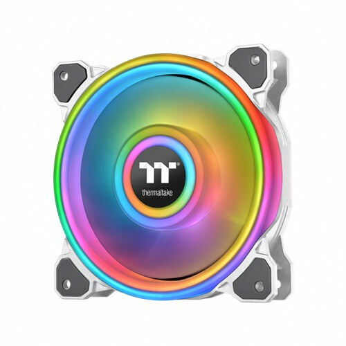 Thermaltake CL-F101-PL14SW-C Riing Quad 14 RGB Radiator Fan TT Premium Edition 