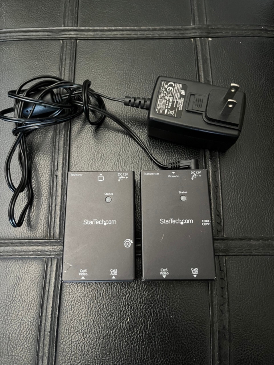 StarTech HDMI Over CAT5e/CAT6 Extender Kit (Model ST121SHD50) w/Power Cord