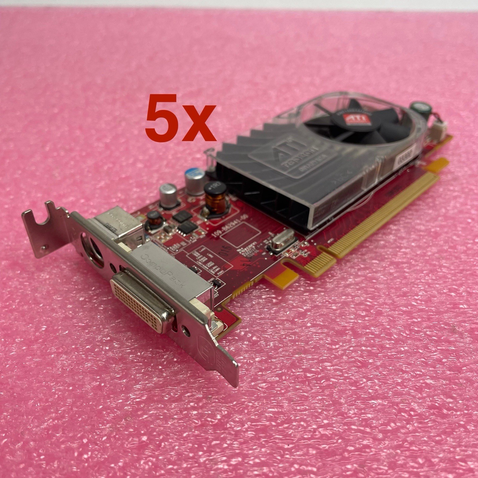 AMD B629 Radeon Video Card bHD3400 0Y103D Lot of 5