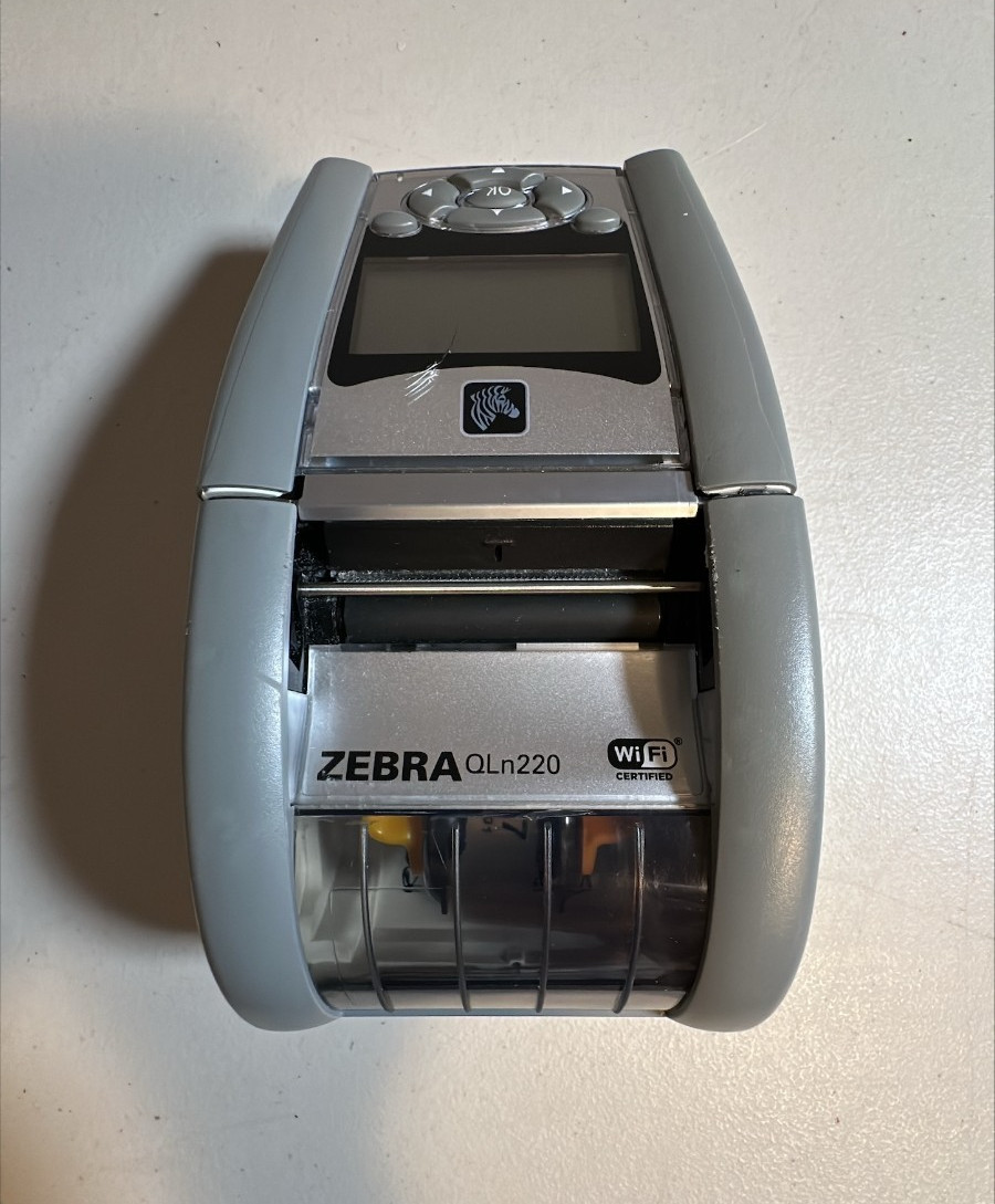 Zebra QLn220 Bluetooth Direct Thermal Mobile Label Printer