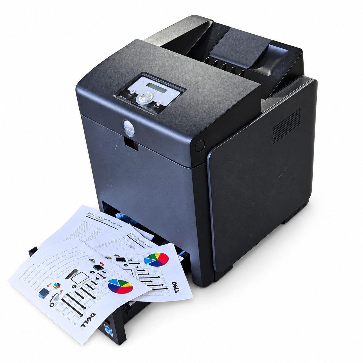 Dell 3130cn Color Laser Printer SERVICED TESTED  PLS READ FULL DESCRIPTION