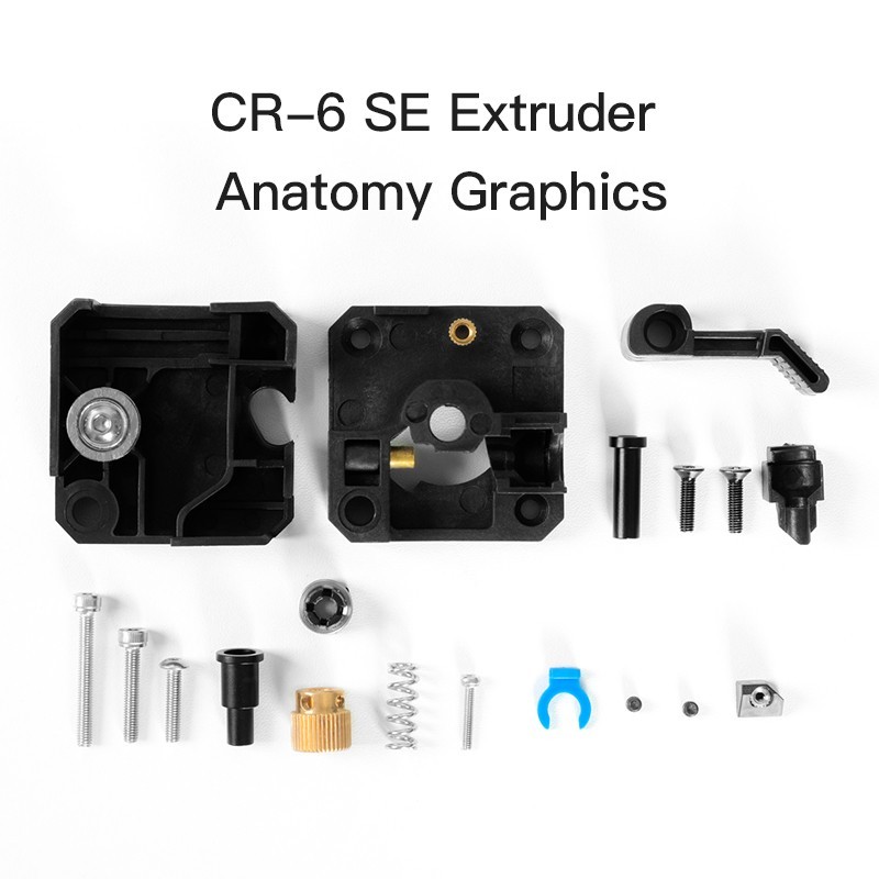 CR-6 SE/Max Extruder Kit Upgraded Filament Feeding Gear for Creality 3D Printer
