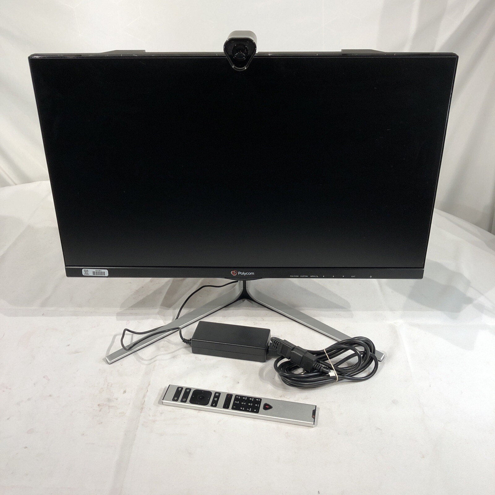 POLYCOM GS-27 27" LED FULL HD CONFERENCE MONITOR w RealPresence Group 500 + Remo