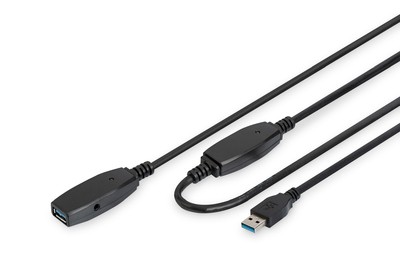 DA-73106 DIGITUS Active USB 3.0 Extension Cable, 15m ~D~