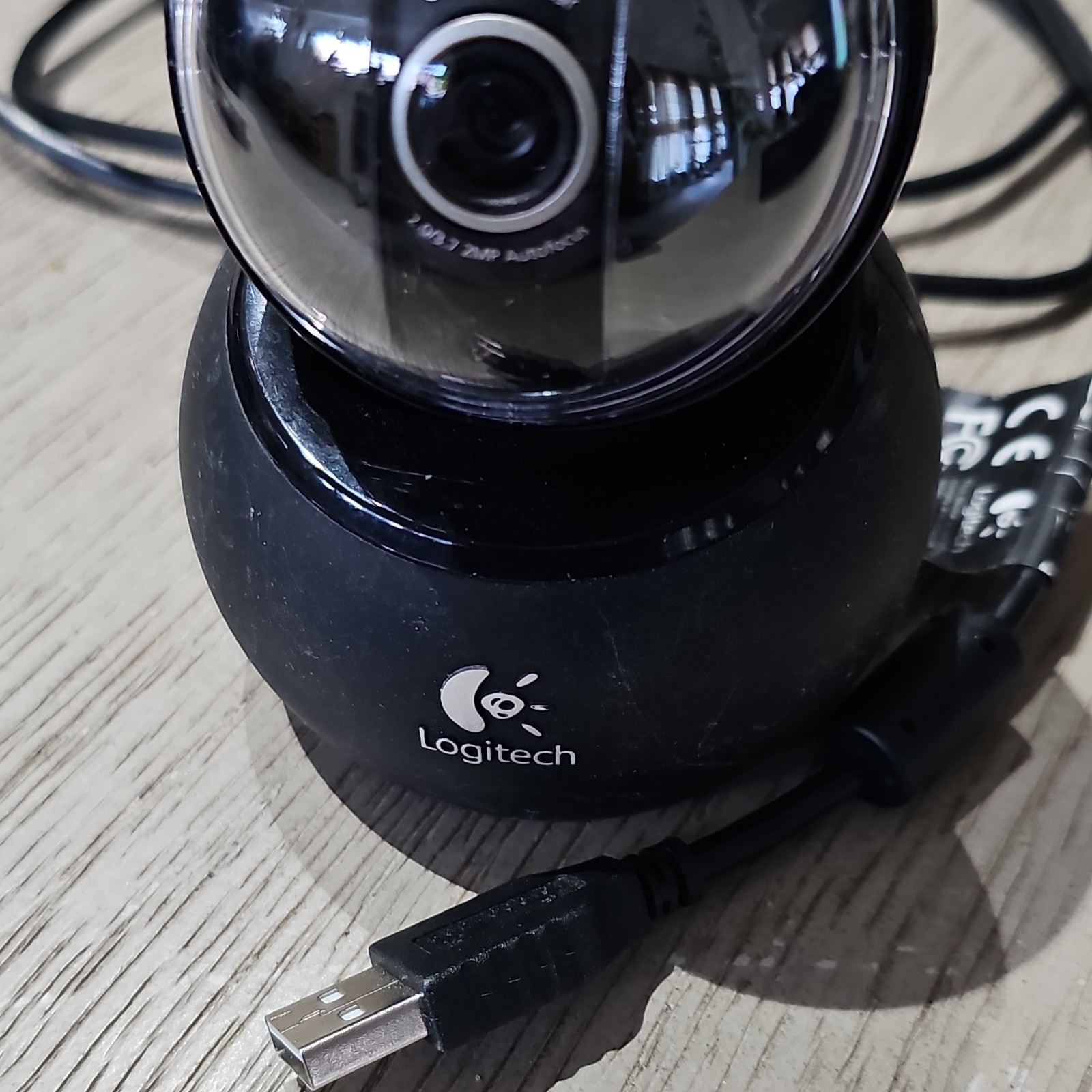 Logitech V-UCC22 USB 2.0 Webcam Black 2 MP Model V-UCC22 MPN 860-000110