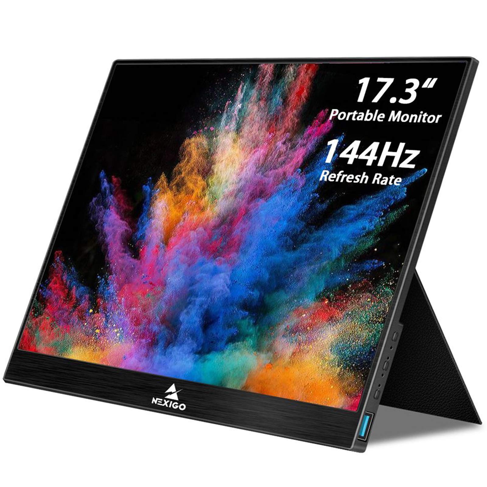 NexiGo 144Hz 17.3 Inch Portable Gaming Monitor FHD IPS with Smart Cover
