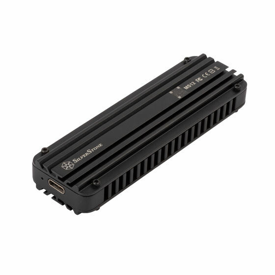 Silverstone MS12 (20Gbps) SuperSpeed USB3.2 Type-C NVMe M.2 SSD  Enclosure