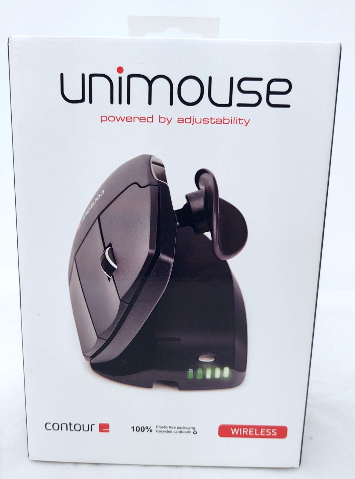 Contour Design Right Handed Unimouse Wireless Infrared Mouse UNIMOUSE-WL