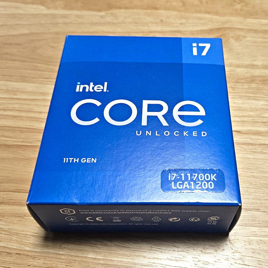 Intel Core i7-11700K 11th Gen 8-Core 3.60GHz LGA1200 Processor CPU