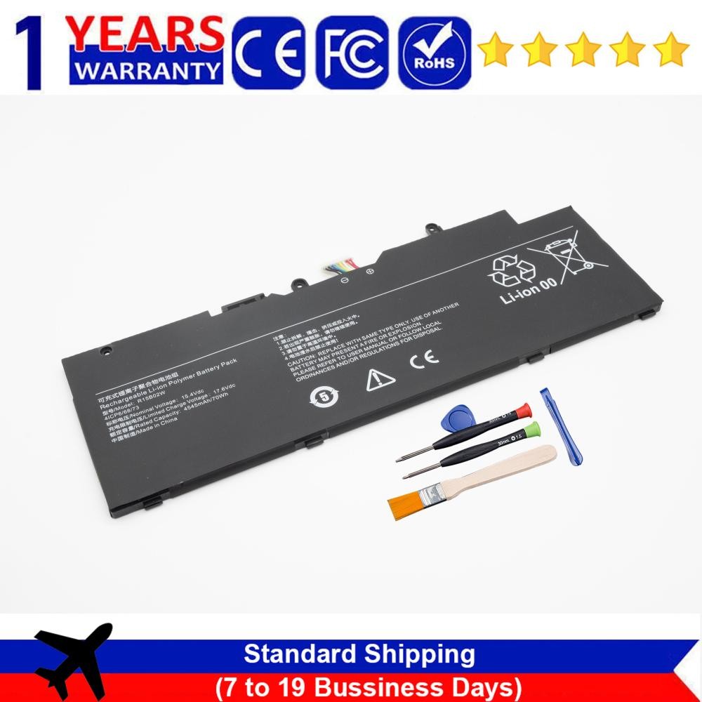 4ICP6/68/73 R15B02W Laptop Replacement Battery For Xiaomi RedmiBook Pro 15 70Wh