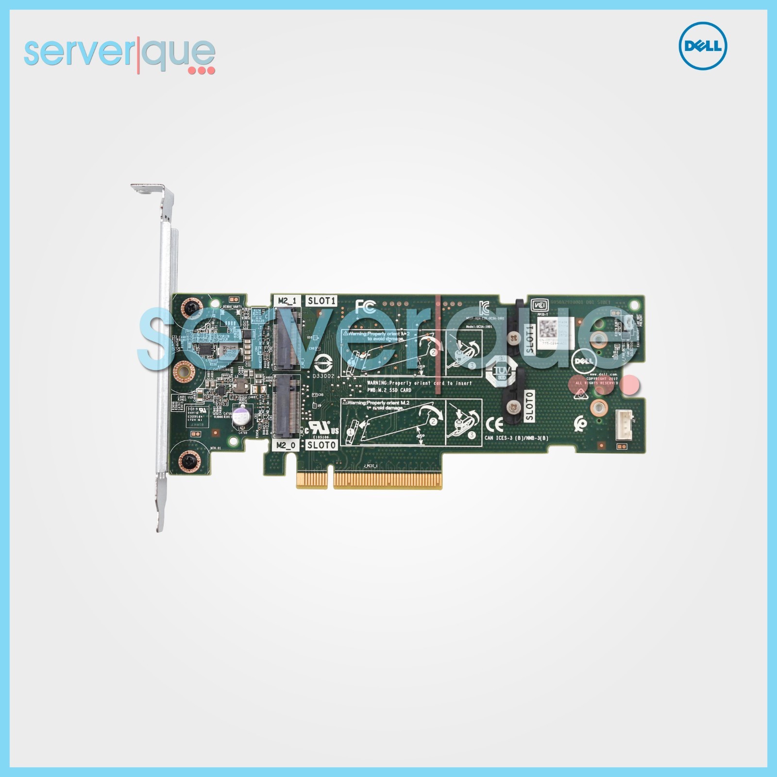 5T20H Dell BOSS-S1 Boot PCIe 2x M.2 SSD Optimized Storage Adapter Card 05T20H