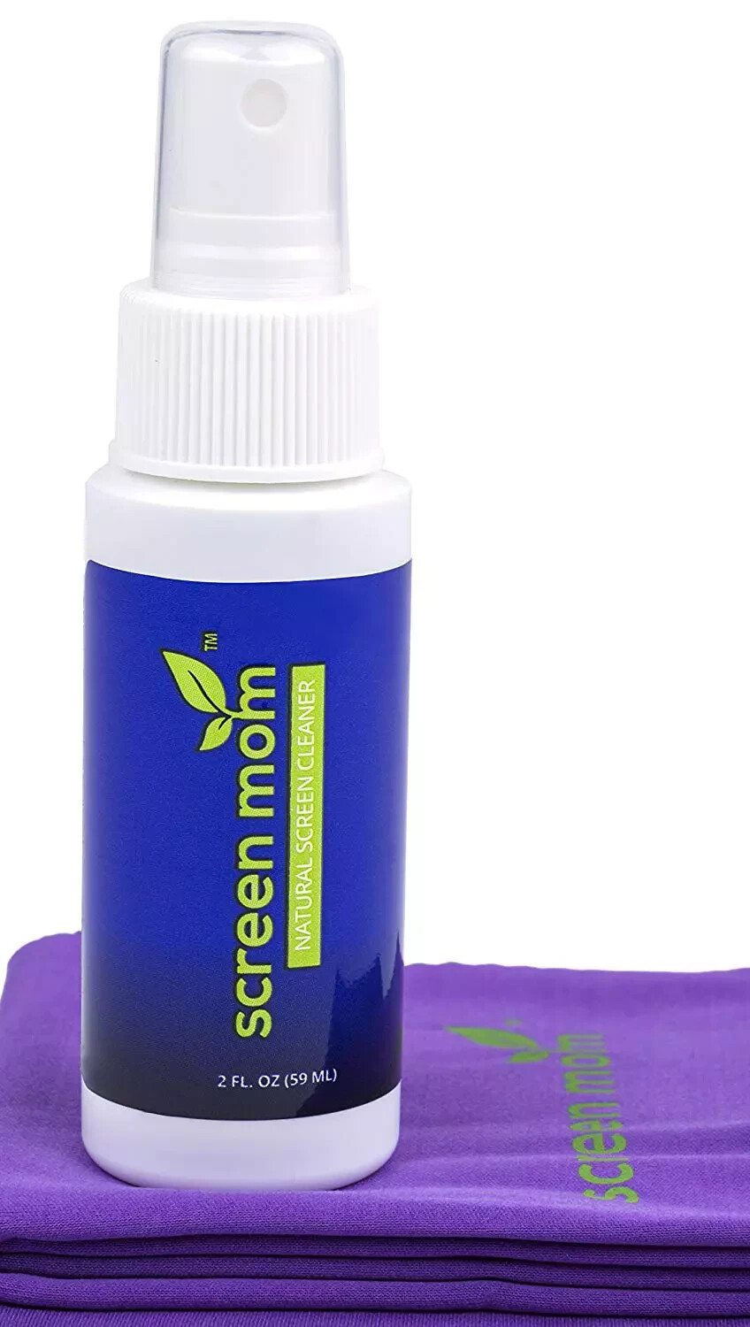 Screen Mom Cleaner Kit Best for Laptop iPad Eyeglass LED LCD TV Includes 2oz and