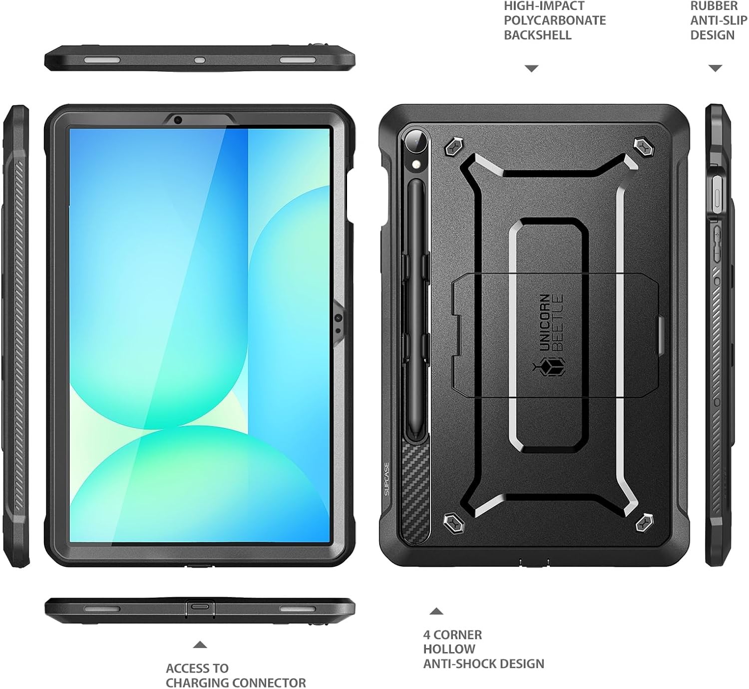 SUPCASE Multi-Layered Case Shockproof Cover For 2025 Galaxy Tab S10FE Plus 13.1"